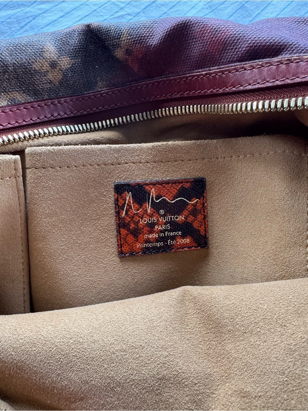 Louis Vuitton Limited Edition Richard Prince Mancrazy Jokes Bag - Picture 11 of 12